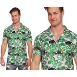 Fiestas Guirca - Hawaii Aloha Shirt - Groen - Polyester