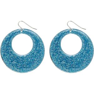 Blauwe Oorbellen