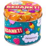 Paperdreams - Snoepblikje - Bedankt - Multi - Metaal