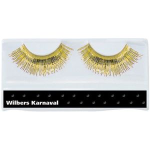 Gouden Nep Wimpers Lametta