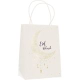Cadeautasjes 'Eid Mubarak' - 20 x 10 x 27 cm - 6 stuks