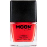 Moon Glow - Intense Neon UV Nagellak - Intense Red - 14ml