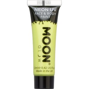 Moon Glow Pastel Neon UV Face Paint Pastel Yellow 12ml