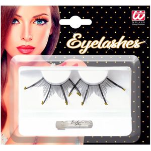 Zwarte Nep Wimpers Sprieten