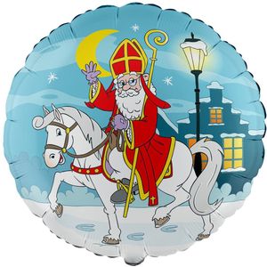 Helium Ballon Sinterklaas 45cm Leeg