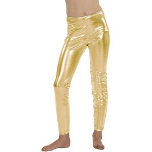 Gouden Legging Metallic