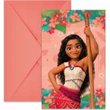 Moana Uitnodigingen 6st
