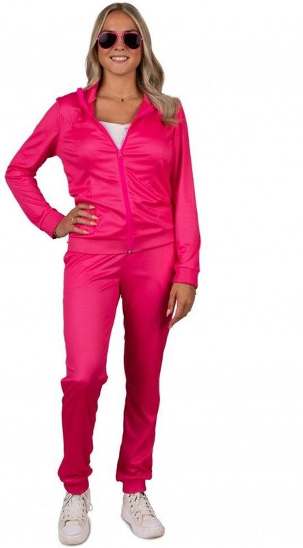 Trainingspak - Neon Pink - Dames - Jasje en Broek