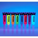 Moon Glow - Neon UV Face Paint - Intense Red - 15ml