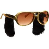 Gouden Elvisbril Bakkebaarden