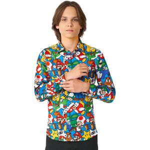 Super Mario Overhemd Jongen Tiener OppoSuits
