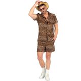 Wilbers - Duo Festivalset - Feestoutfit - Pantherprint - Zachte Stof - Tweedelig