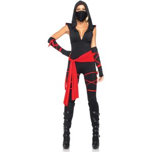 Ninja Catsuit Dames Leg Avenue