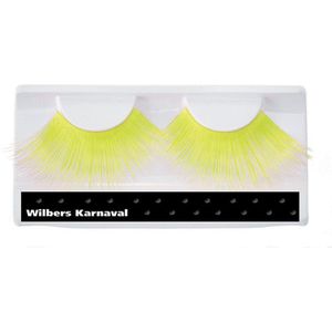 Gele Nep Wimpers Jumbo