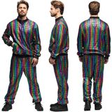 Regenboog - Trainingspak - Multicolor - Polyester