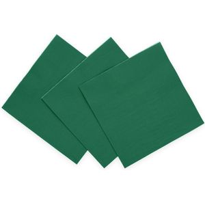 Groene Servetten 3 Laags 33cm 20st