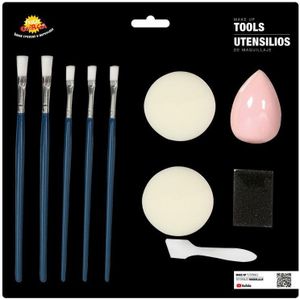 GUIRCA - Make-up Tool Set - Complete Kit voor Vermommingen - Speciale Effecten