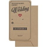 Bruiloft Uitnodigingen The Wedding 18cm