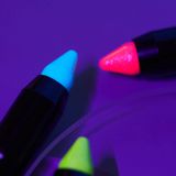Moon Glow - Neon UV-Glitterstiften - 8 Kleurenset - Waterbestendig - Sneldrogend
