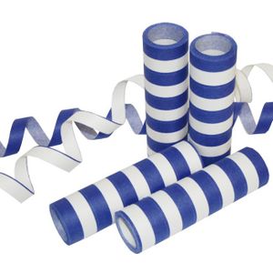 Blauw Wit Serpentine 4m 20 ringen
