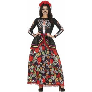 FIESTAS GUIRCA - Dia de los Muertos - Kostuum - Dames - Kleurrijk