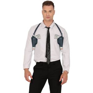 Fiestas Guirca - Politiekostuum Accessoires - Bruin - Leer