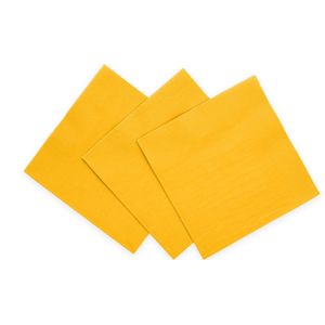 Gele Servetten 3 Laags 24cm 20st