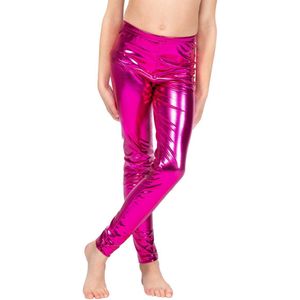 Fuchsia Legging Metallic