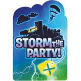 Fortnite Uitnodigingen 15,8cm 8st