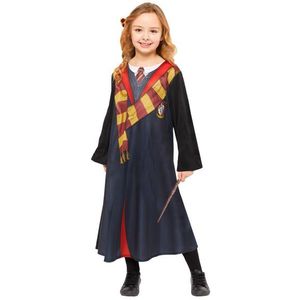 Amscan - Hermine - Kostuum - Bedrukt - Ochtendjas - Inclusief Toverstaf en Haarstrik