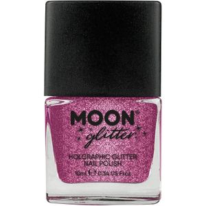 Moon Glitter - Holografische Nagellak - Pink - 14ml
