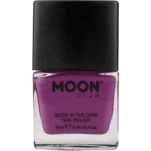 Moon Glow Glow in the Dark Nail Polish Purple 14ml
