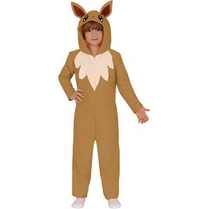 Vos Onesie Bruin Beige Kind