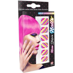 Kunstnagels - Neon Roze - Verpakkingsinhoud: nepnagels