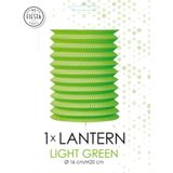 Licht Groene Lampion 16cm