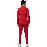 OppoSuits - Rood Pak - Jasje en Pantalon - Slim Fit - Kinderen