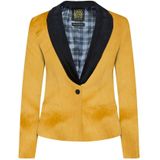 OppoSuits - Deluxe - Blazer - Goud - Slim Fit - Fluweel