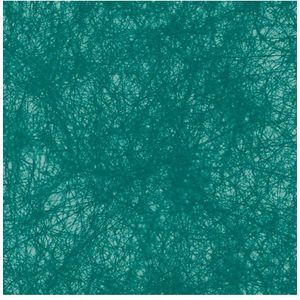 Tafelloper - Turquoise - 30 cm x 10 m - 100% Polyester