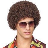 Disco 70S Pruik Bruin