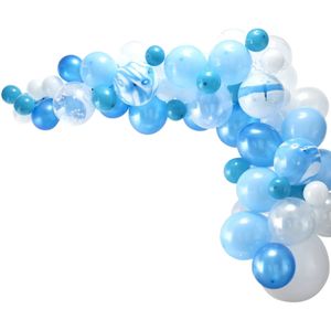 Blauwe Ballonnenboog DIY Set