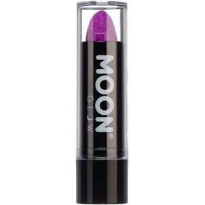 Moon Glow Neon UV Glitter Lipstick Purple 4.2g