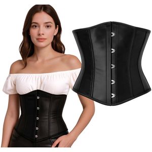 Zwarte Corset Dames Kant