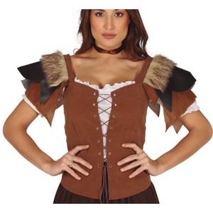 Guirca - Damesvest - Zwart - Leer