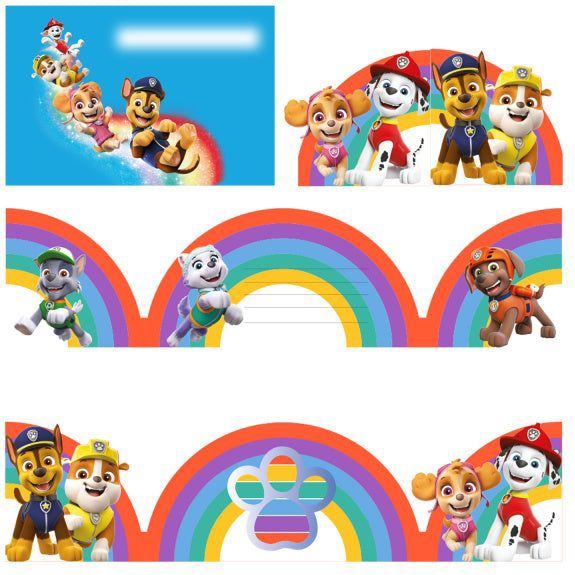 Paw Patrol Uitnodigingen 8st