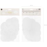Hangdecoratie Wolken Wit 3st