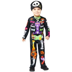 Paw Patrol - Kostuum - Jumpsuit en Pet - Multicolor - Polyester