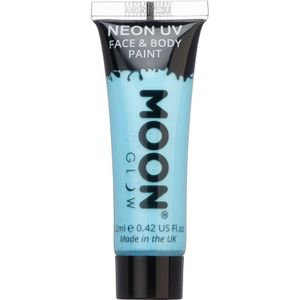 Moon Glow Pastel Neon UV Face Paint Pastel Blue 12ml