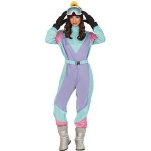 GUIRCA - 80s Skier - Vrouwenkostuum - Multicolor - Polyester
