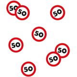 50 Jaar Tafelconfetti 2,5cm