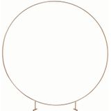 Rose Gouden Frame Rond 2m